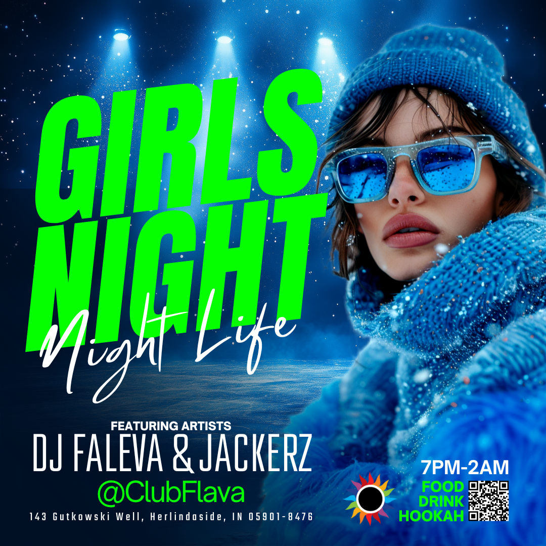 Girls Night Canva Flyer