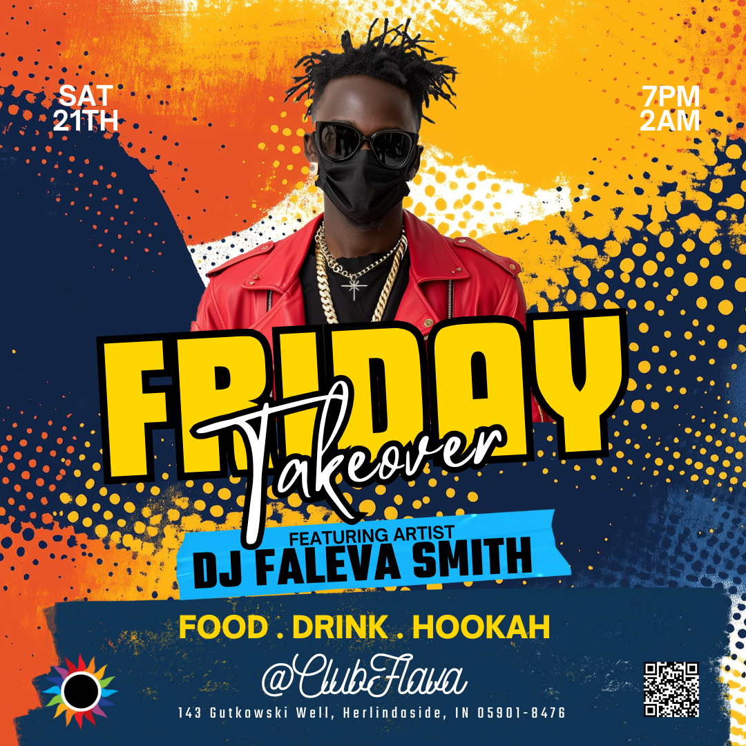 Friday Takeover Canva Flyer