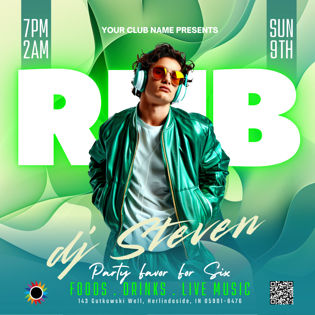 RNB Night Canva Flyer