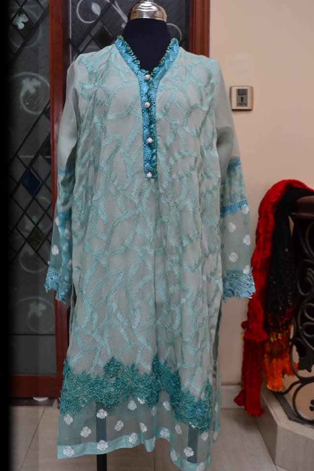 Khaadi net feroze Kurti