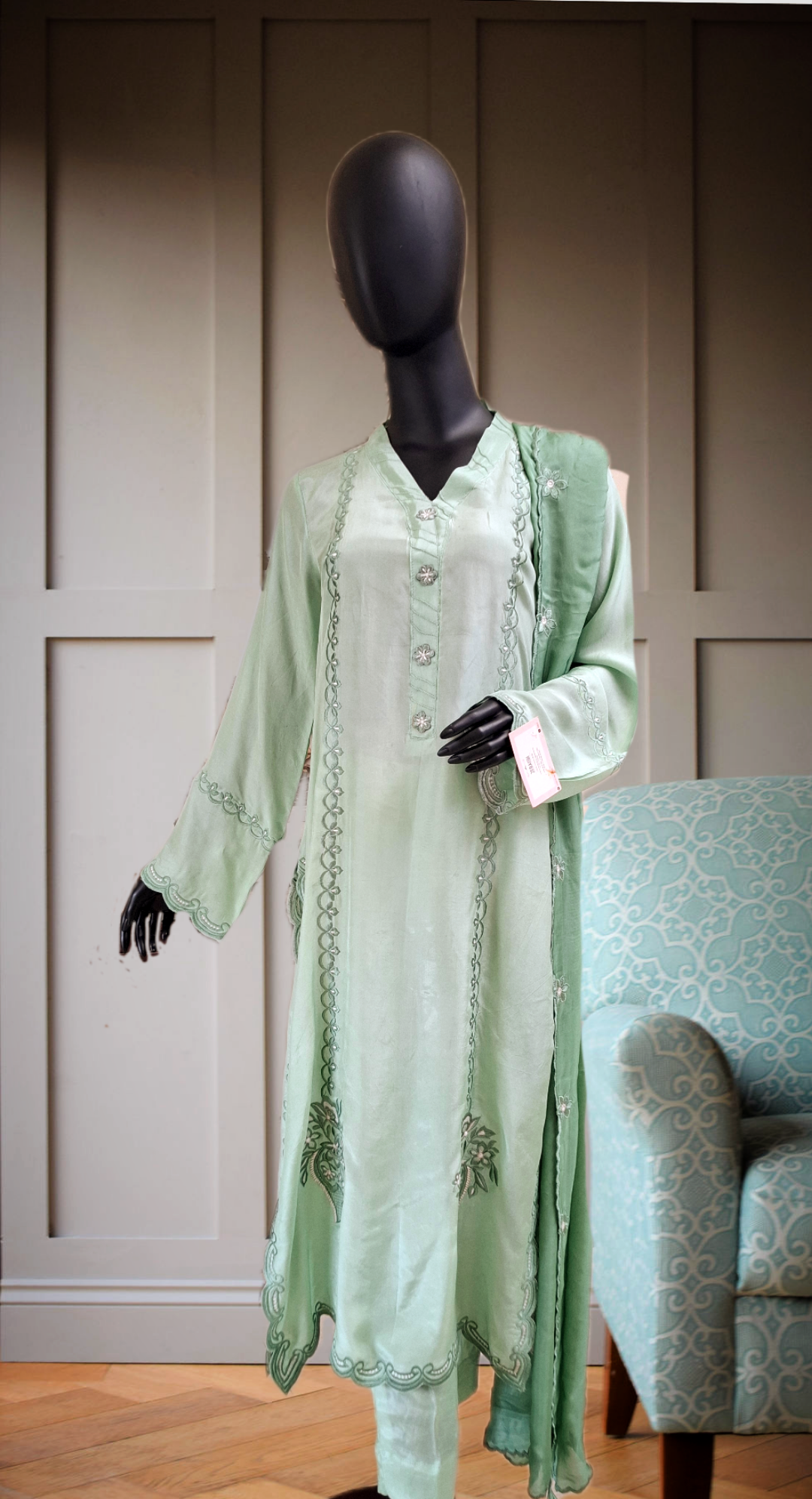 Mint green 3 pc