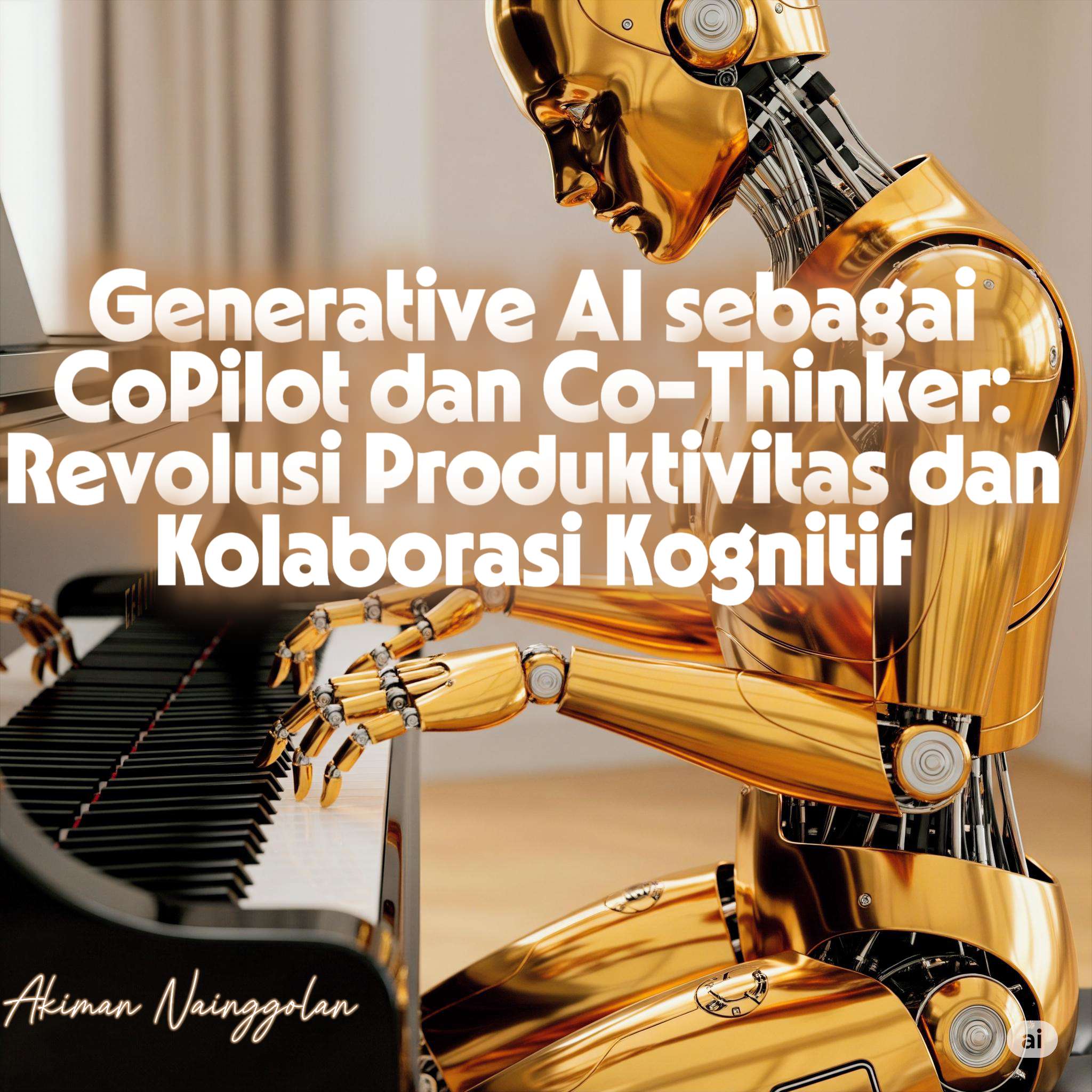 Generative AI sebagai CoPilot dan Co-Thinker: Revolusi Produktivitas dan Kolaborasi Kognitif