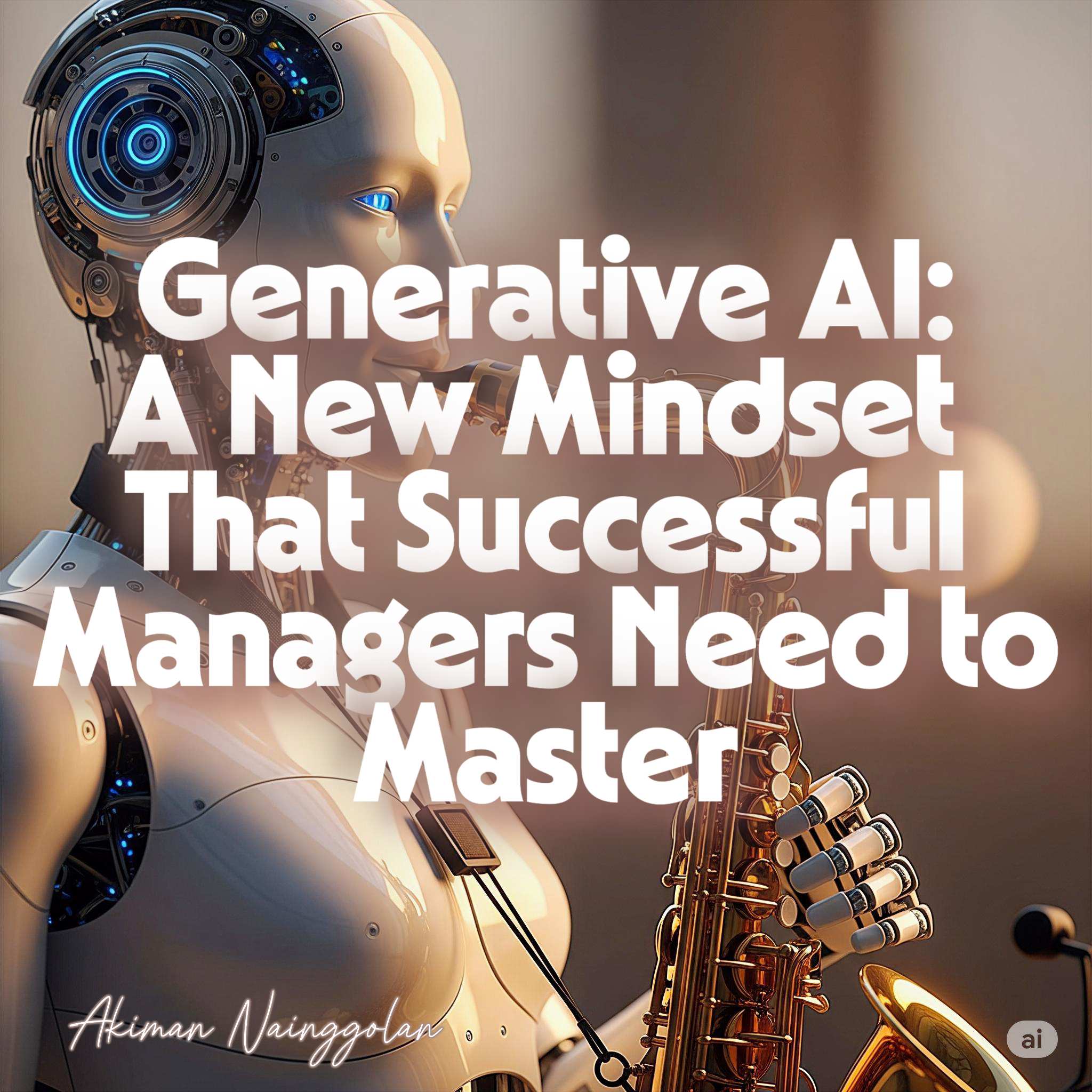 Buku Generative AI: A Master Mindset That Successful Managers Need to Master
