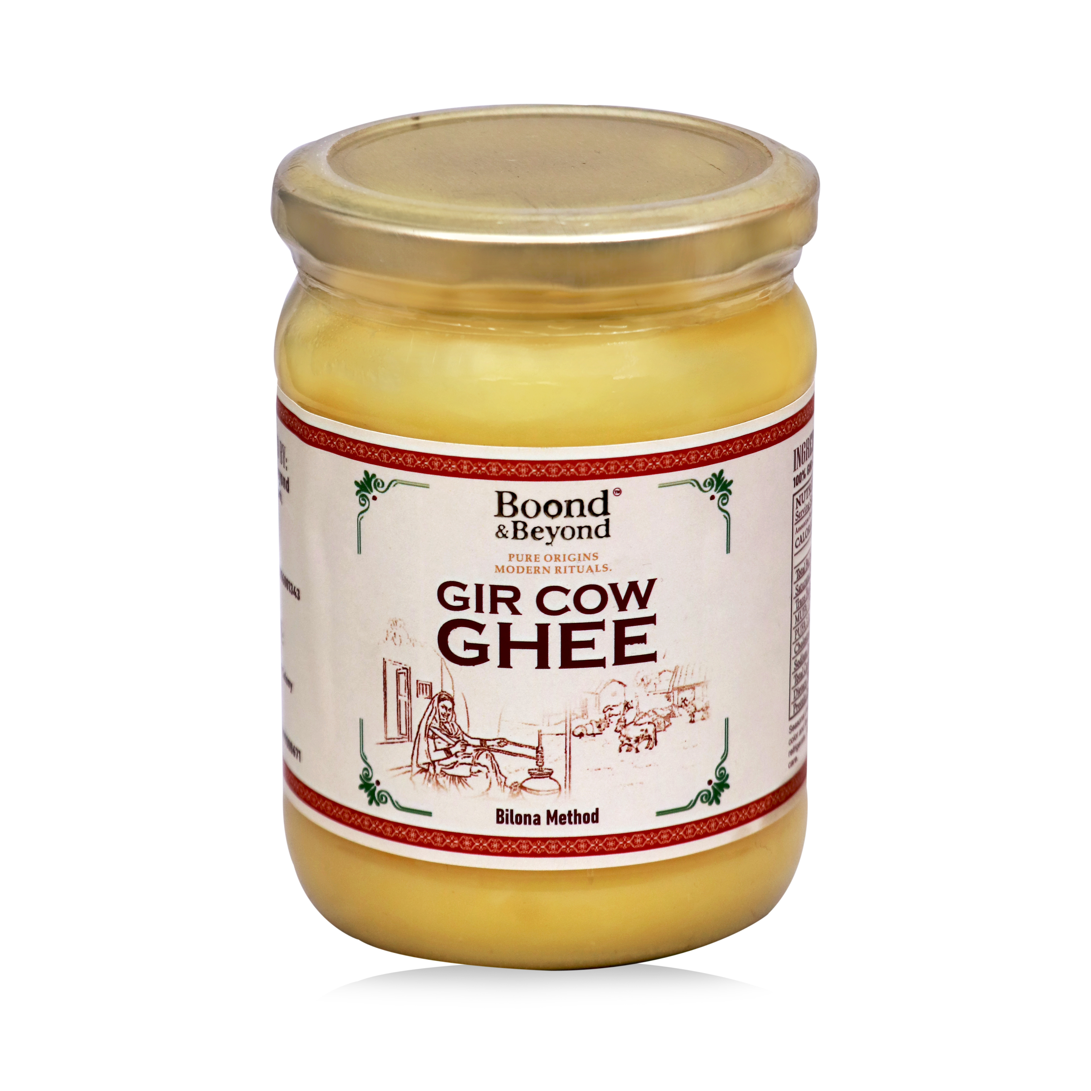 Organic Bilona A2 Ghee 500 ml 
