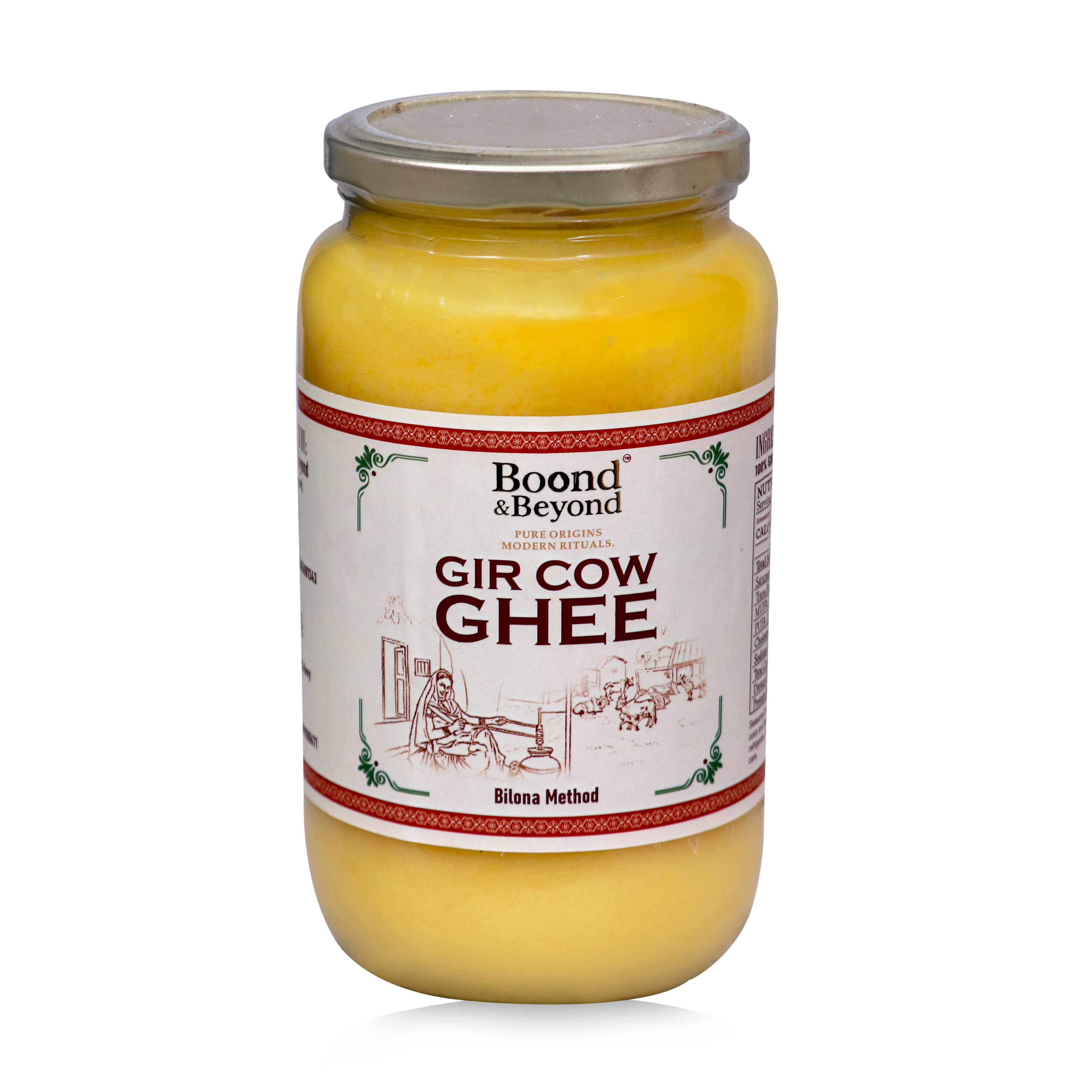 Organic Bilona A2 Ghee 1 L
