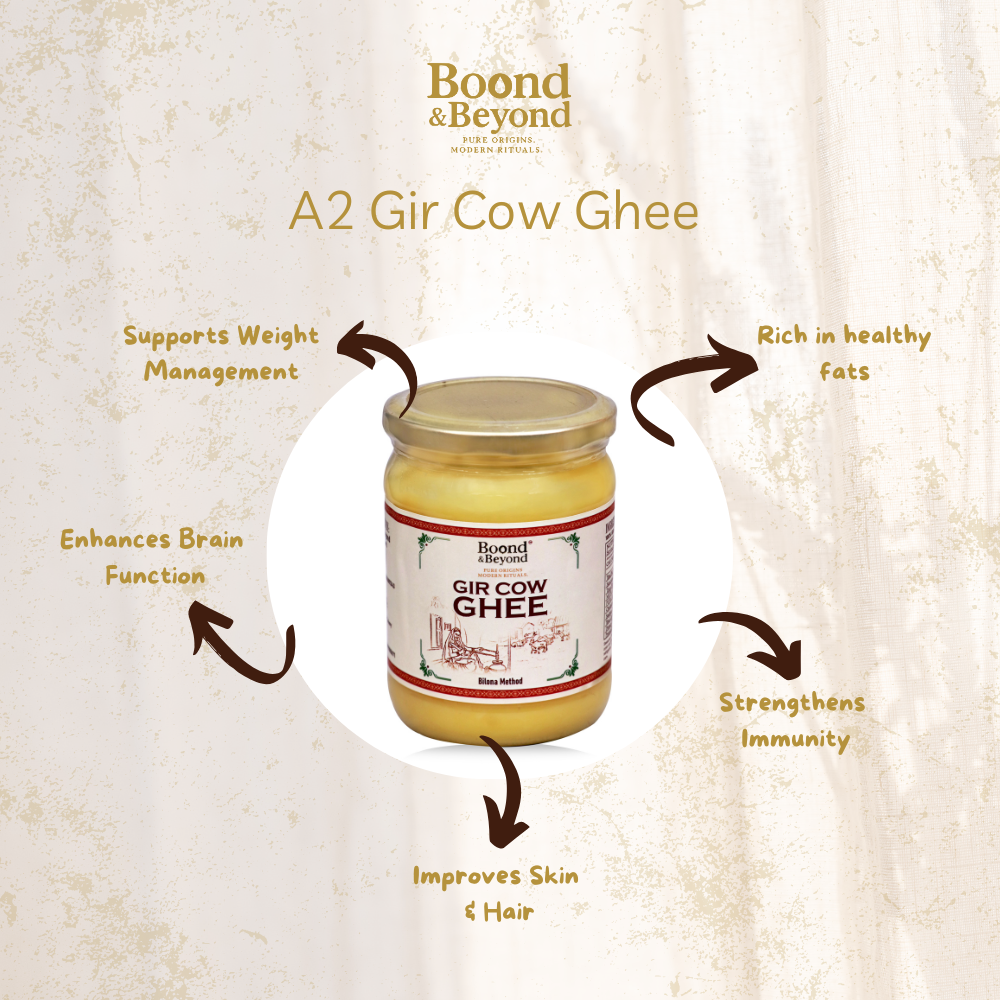 Organic Bilona A2 Ghee 500 ml 
