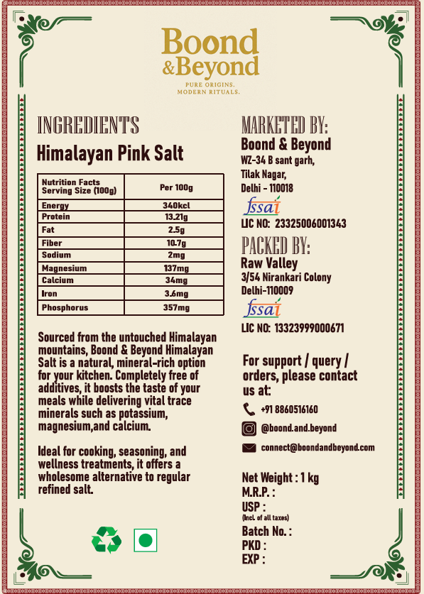 Himalayan Pink Salt 