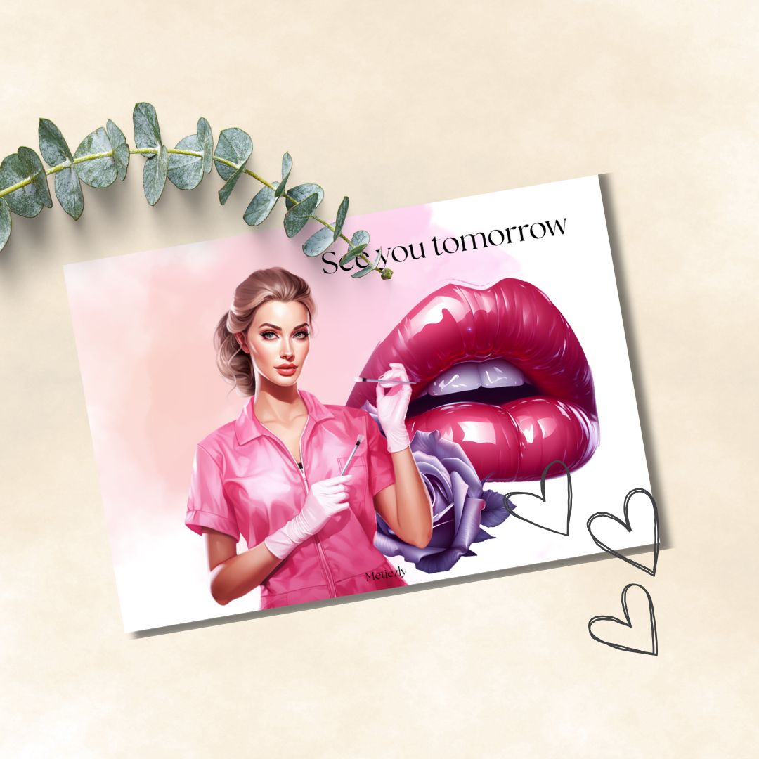 Beauty therapist, company cards, set of 15 cards | $5,72