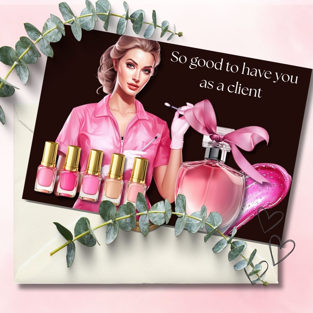 Nailpolish glam cards | $2.23