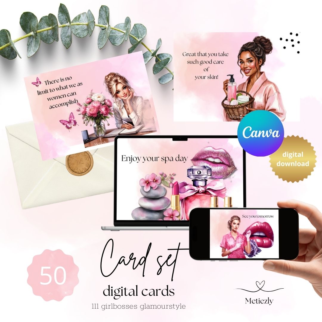 Glamour company | set of 50 cards $29.60