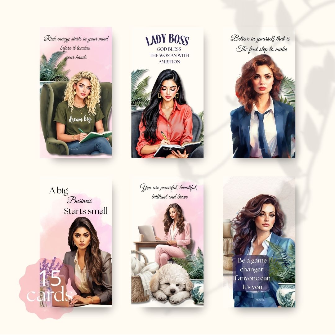 Carreer wonen | set of 15 cards