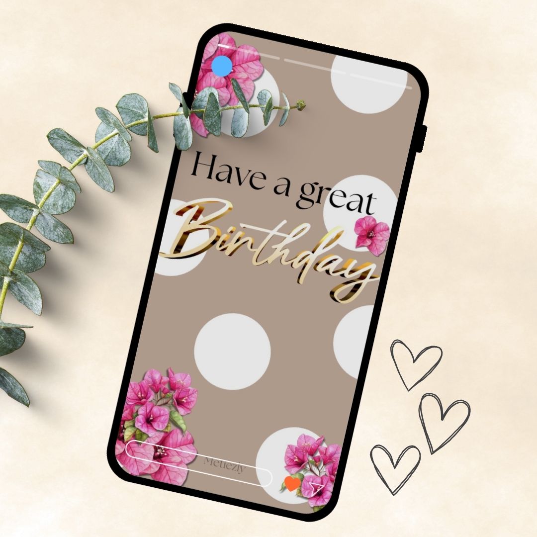 Happy bright set | set of 5 mobile cards 