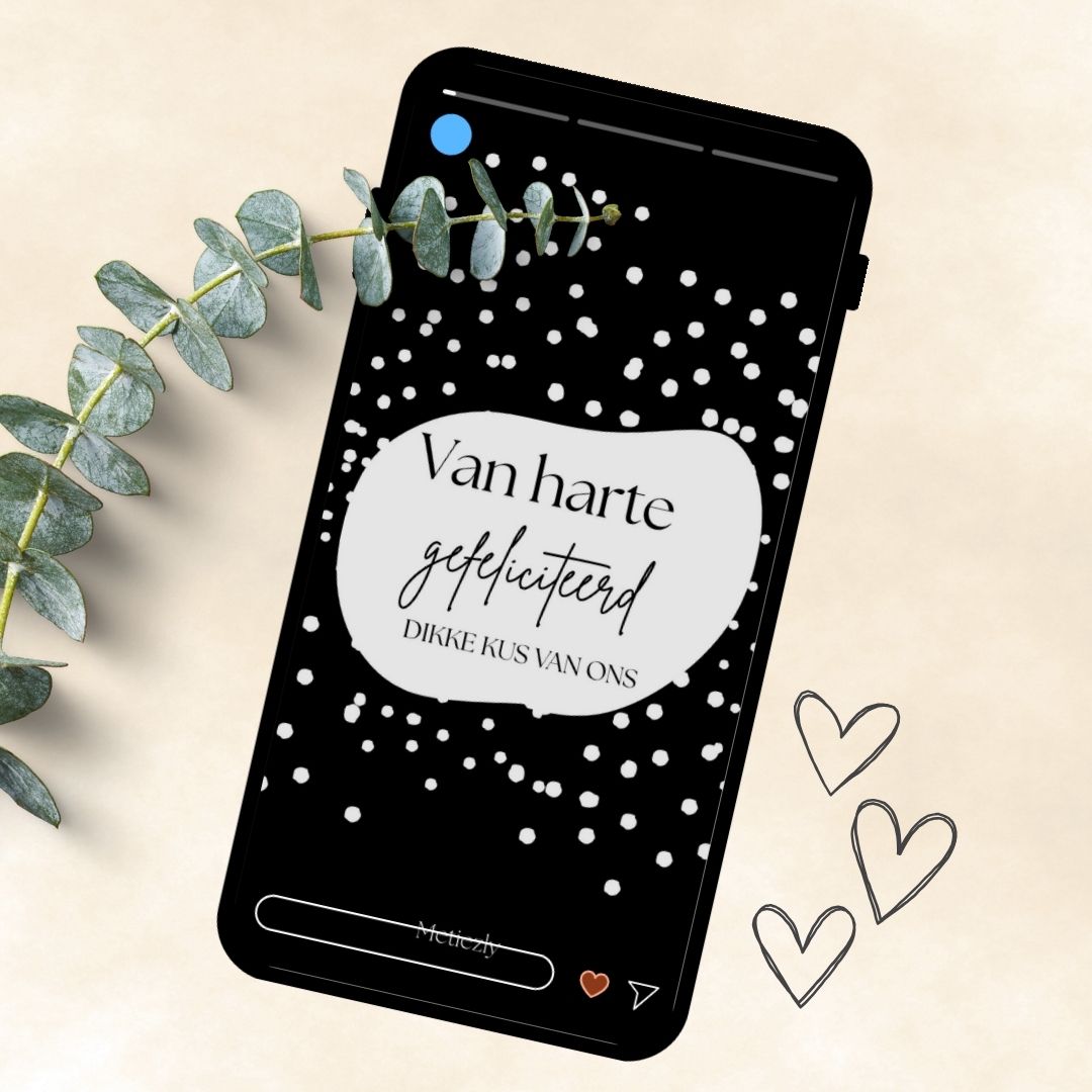 Zwart wit. mobiel, set van 5 kaarten | $2,23