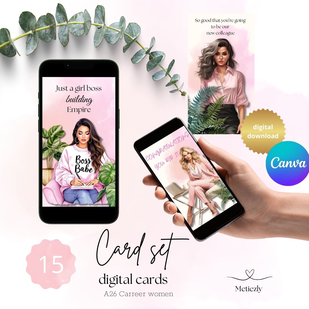 Carreer wonen | set of 15 cards