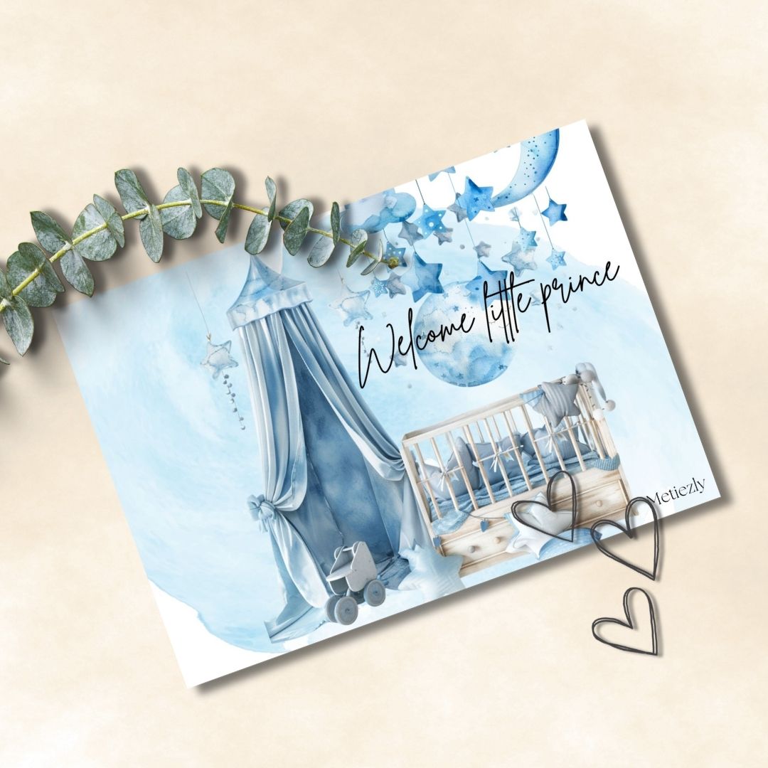 Toddler girl, set of 15 cards | $5,72