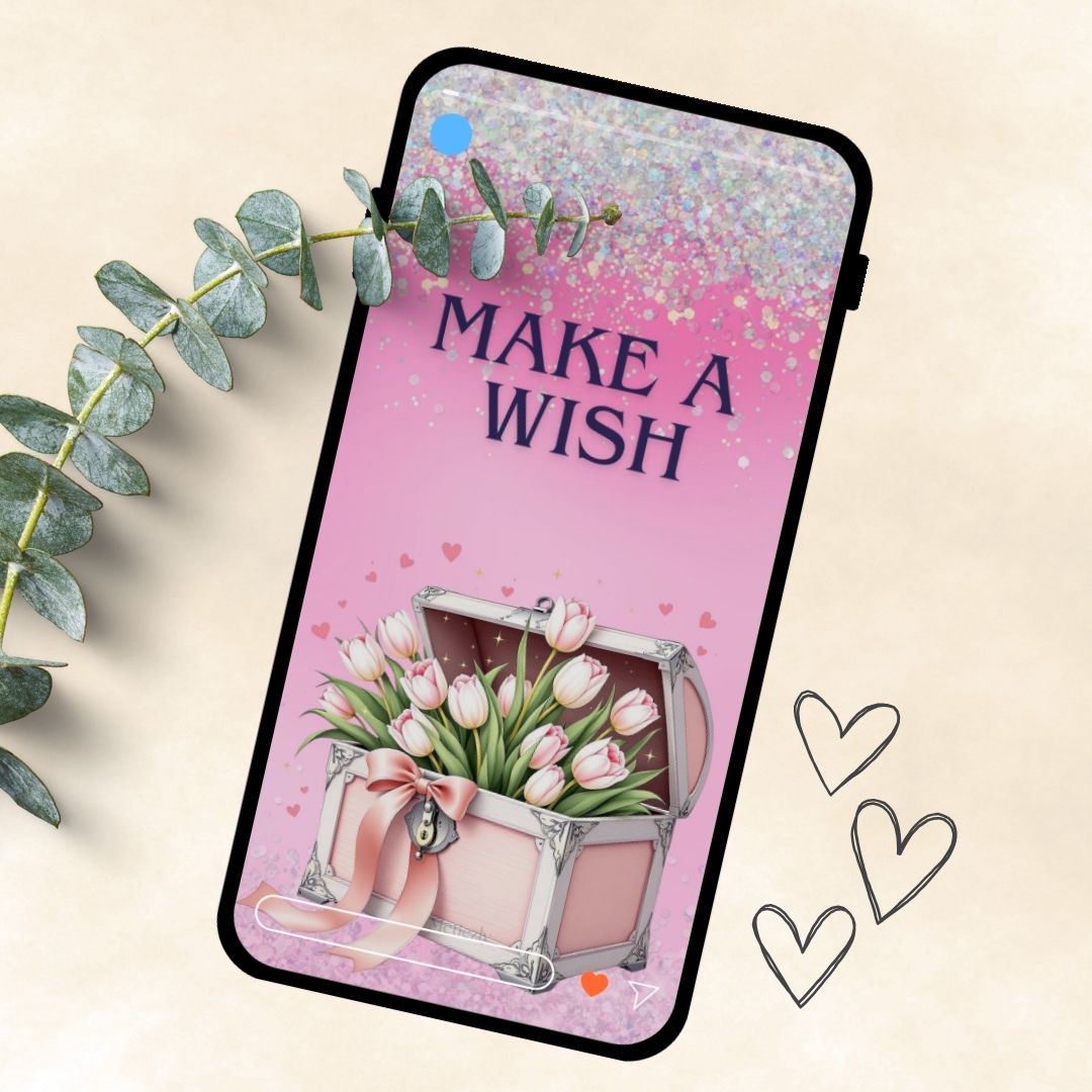 Beauty weekend | set of 5 mobile cards | editable