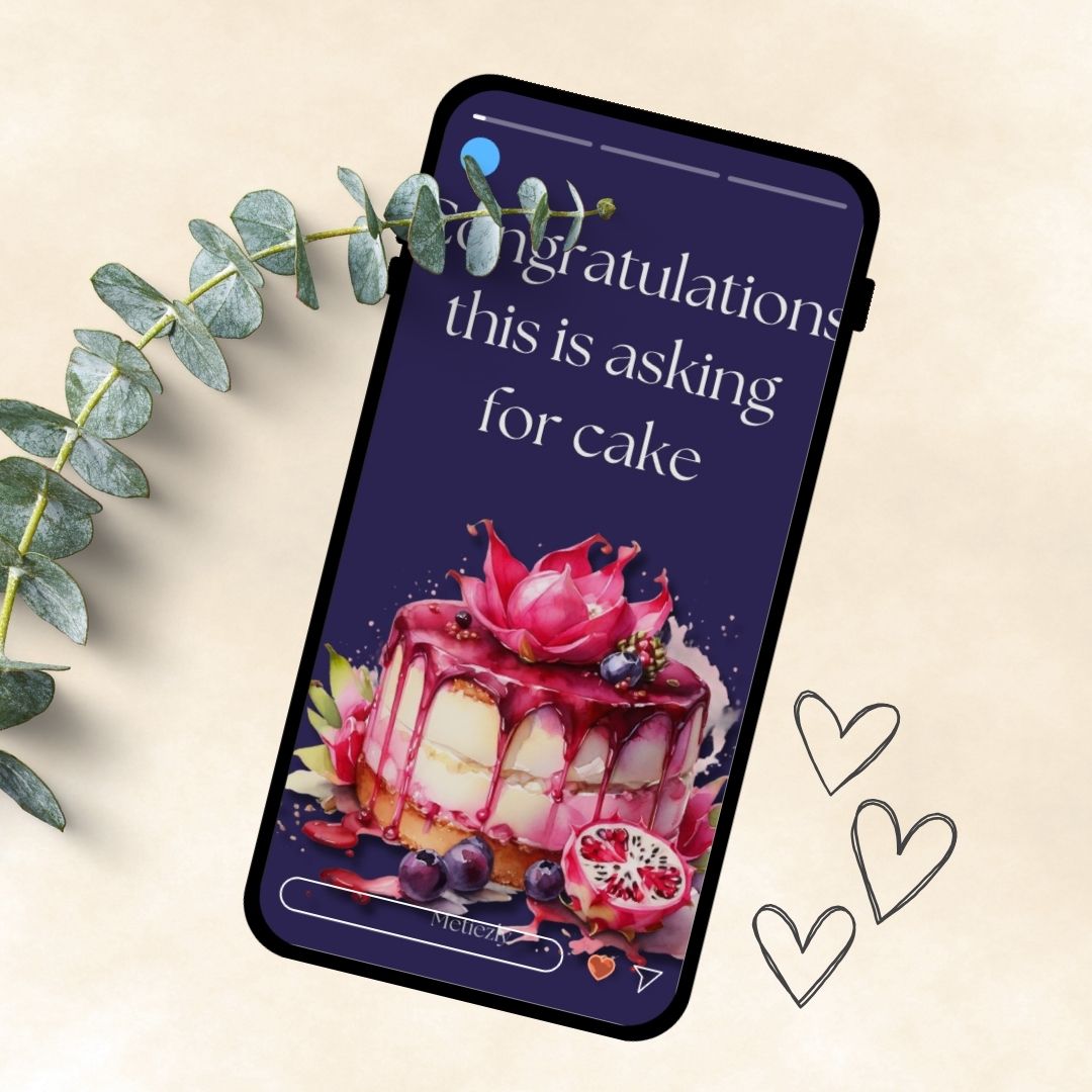 Happy bright set | set of 5 mobile cards 