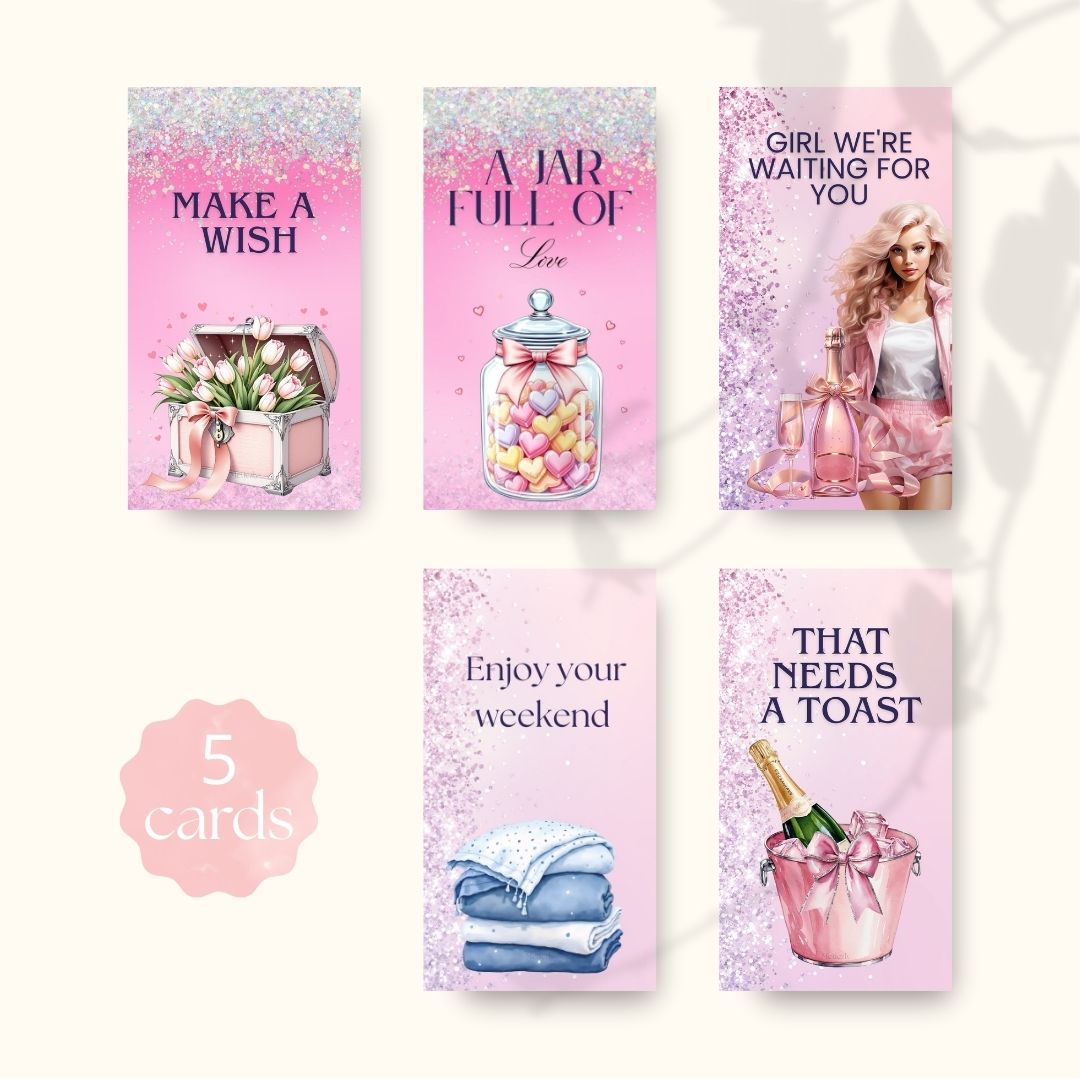 Beautyful glamour greetingcards to send with your mobile | Pink | tulips | champagne $2.23