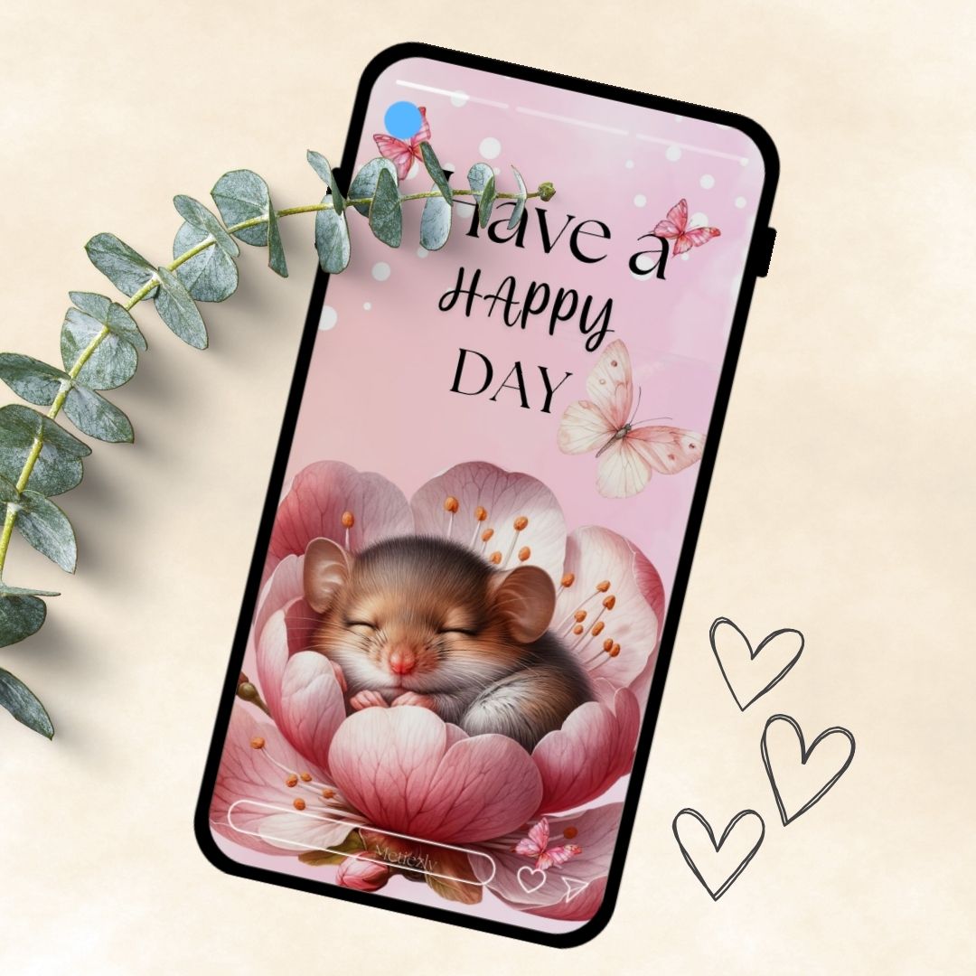 Beautiful ladies, glamour and stylish | set of 15 mobile cards 