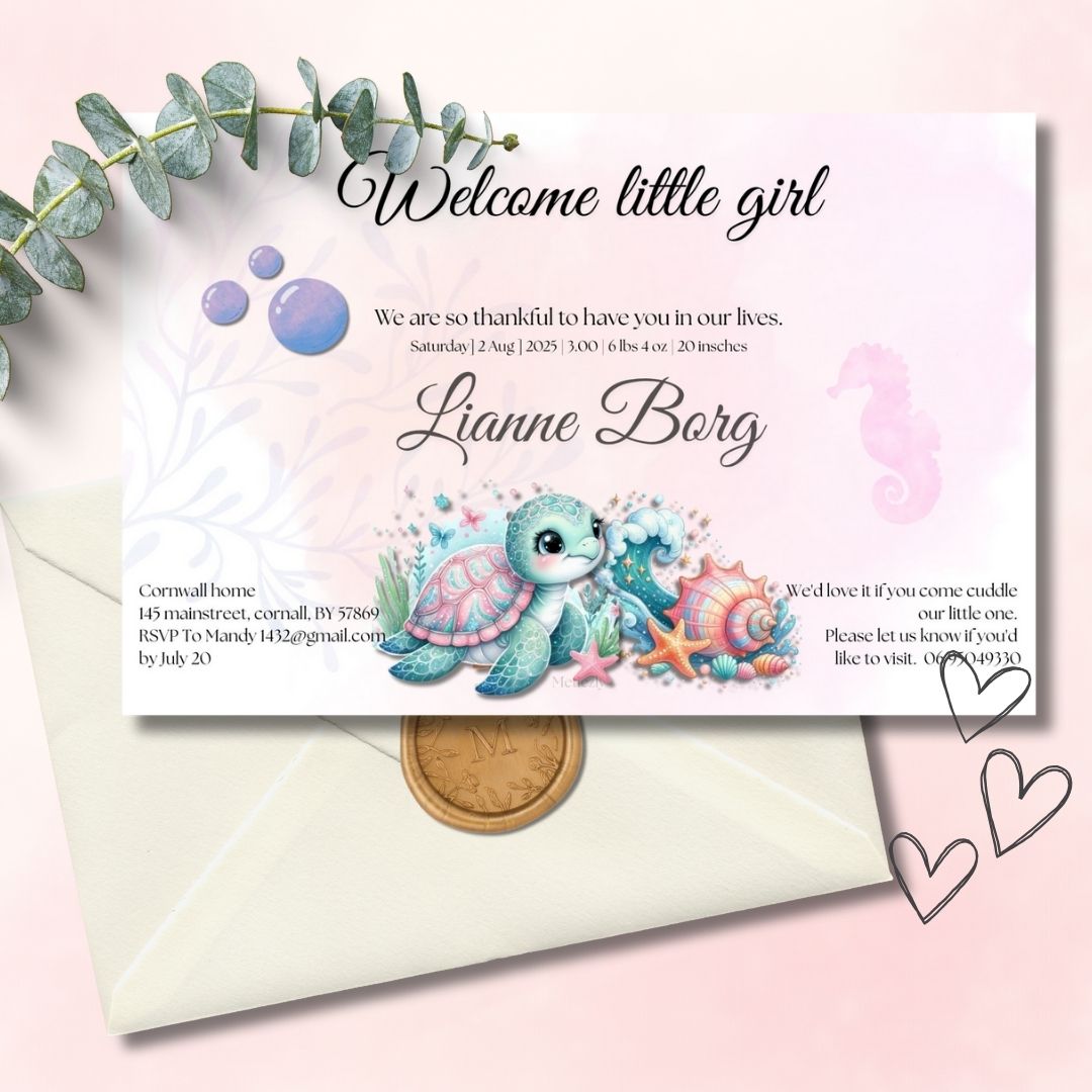 Babybundle elegant baby turtle under the sea | $13,73