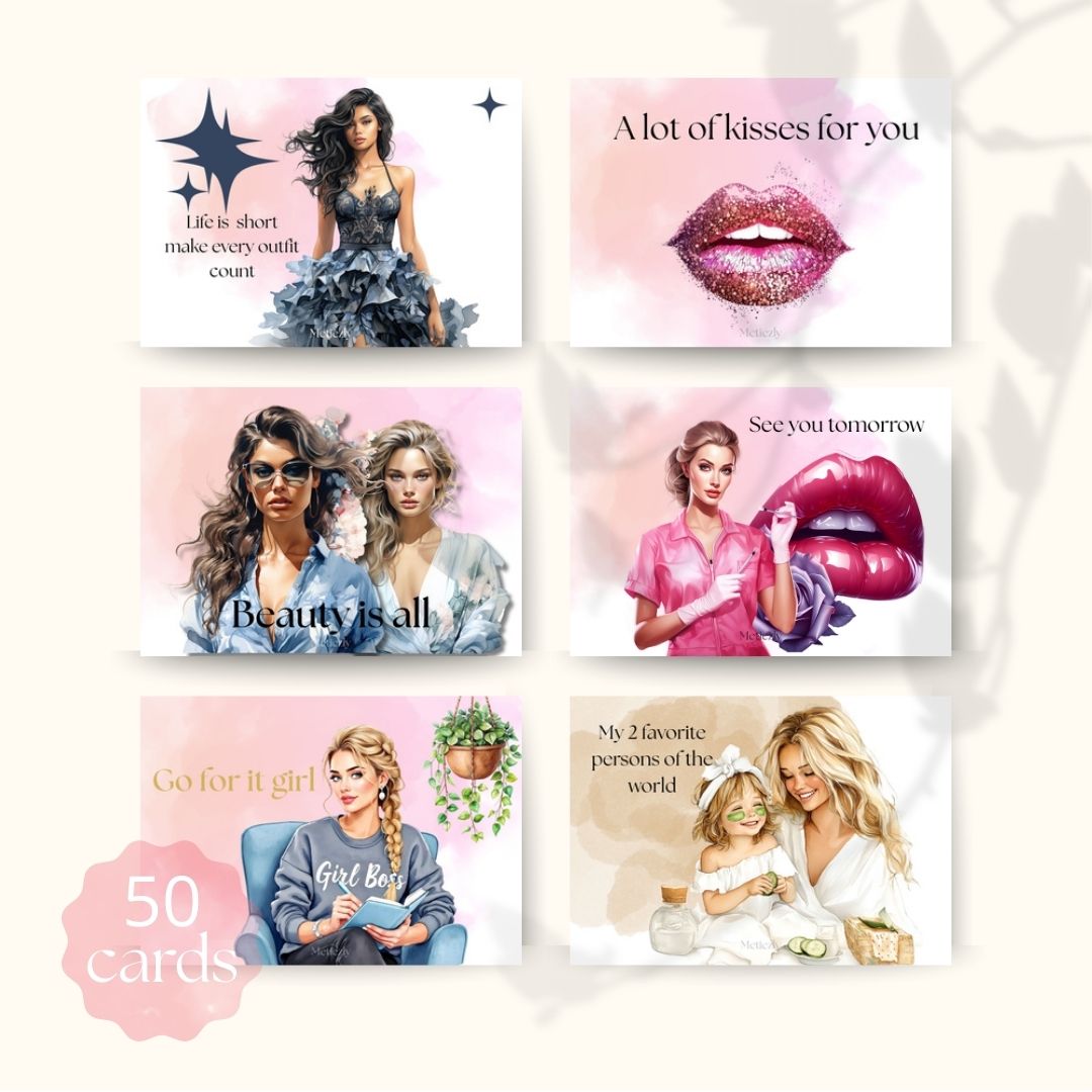 Glamour company | set of 50 cards $29.60