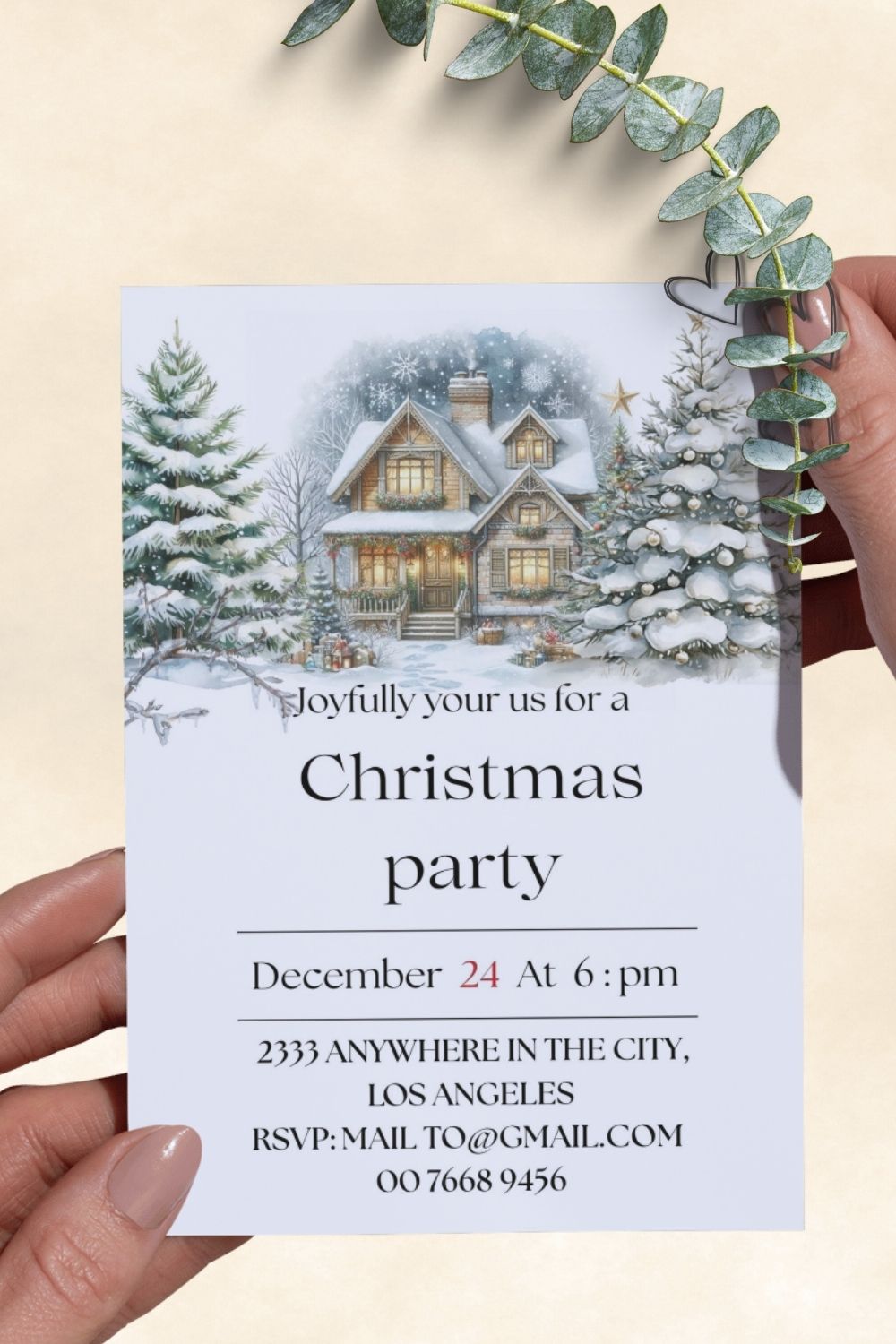 Elegant Birthday, Baby & Christmas invitations 