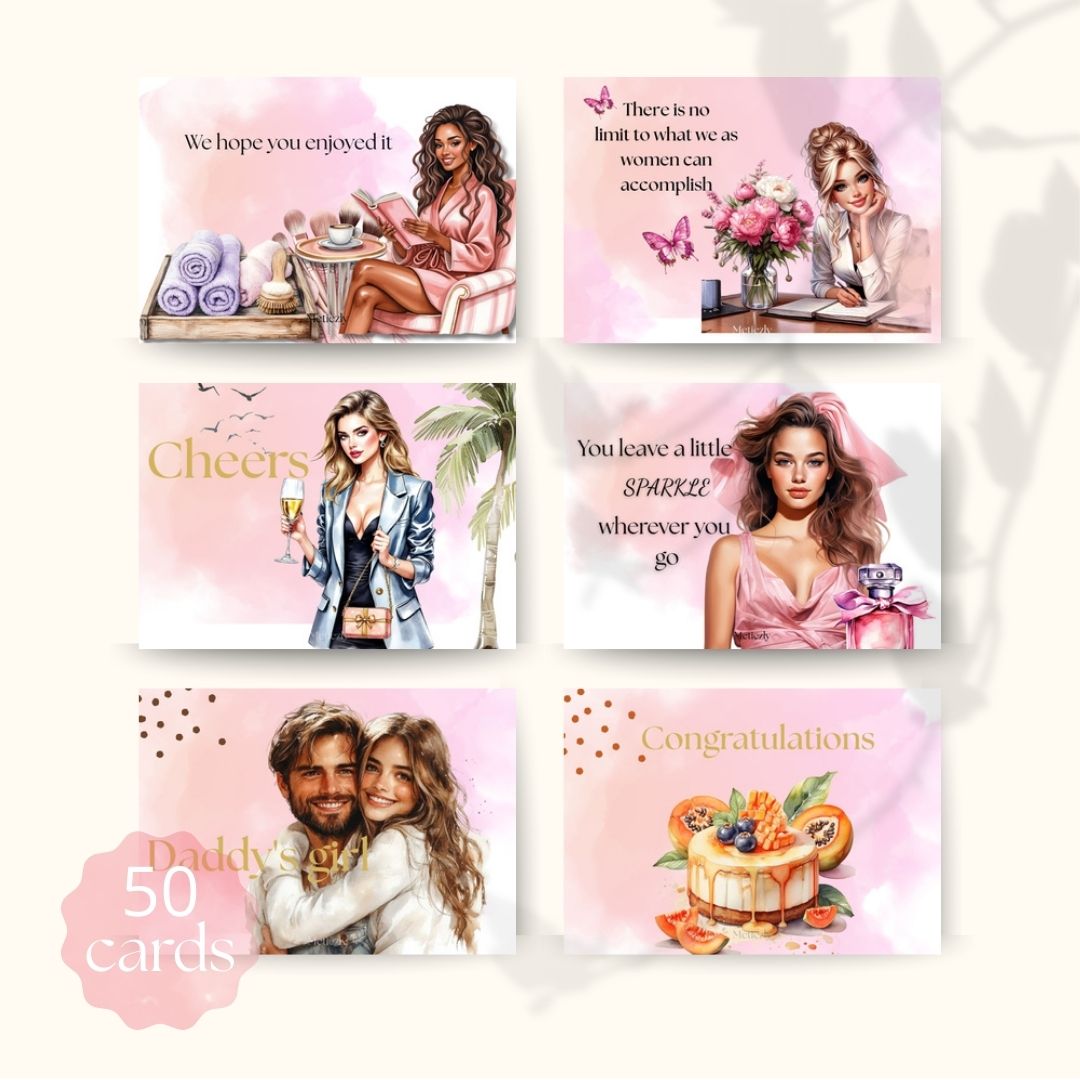 Glamour company | set of 50 cards $29.60