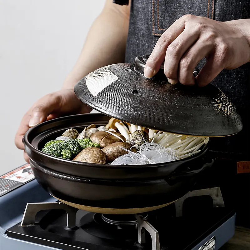Japanese Donabe Clay Pot