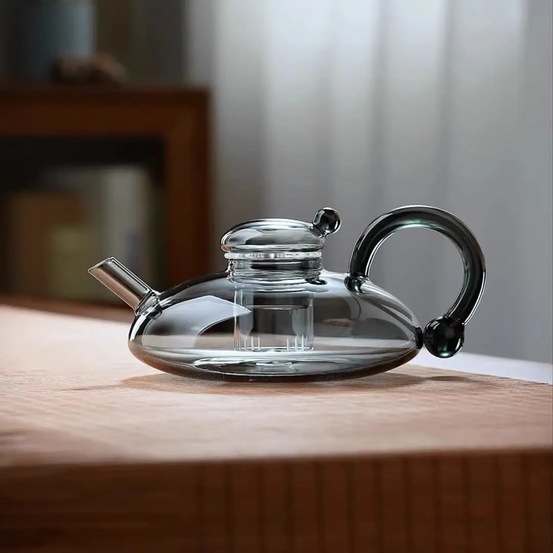 Elegant Glass Teapot