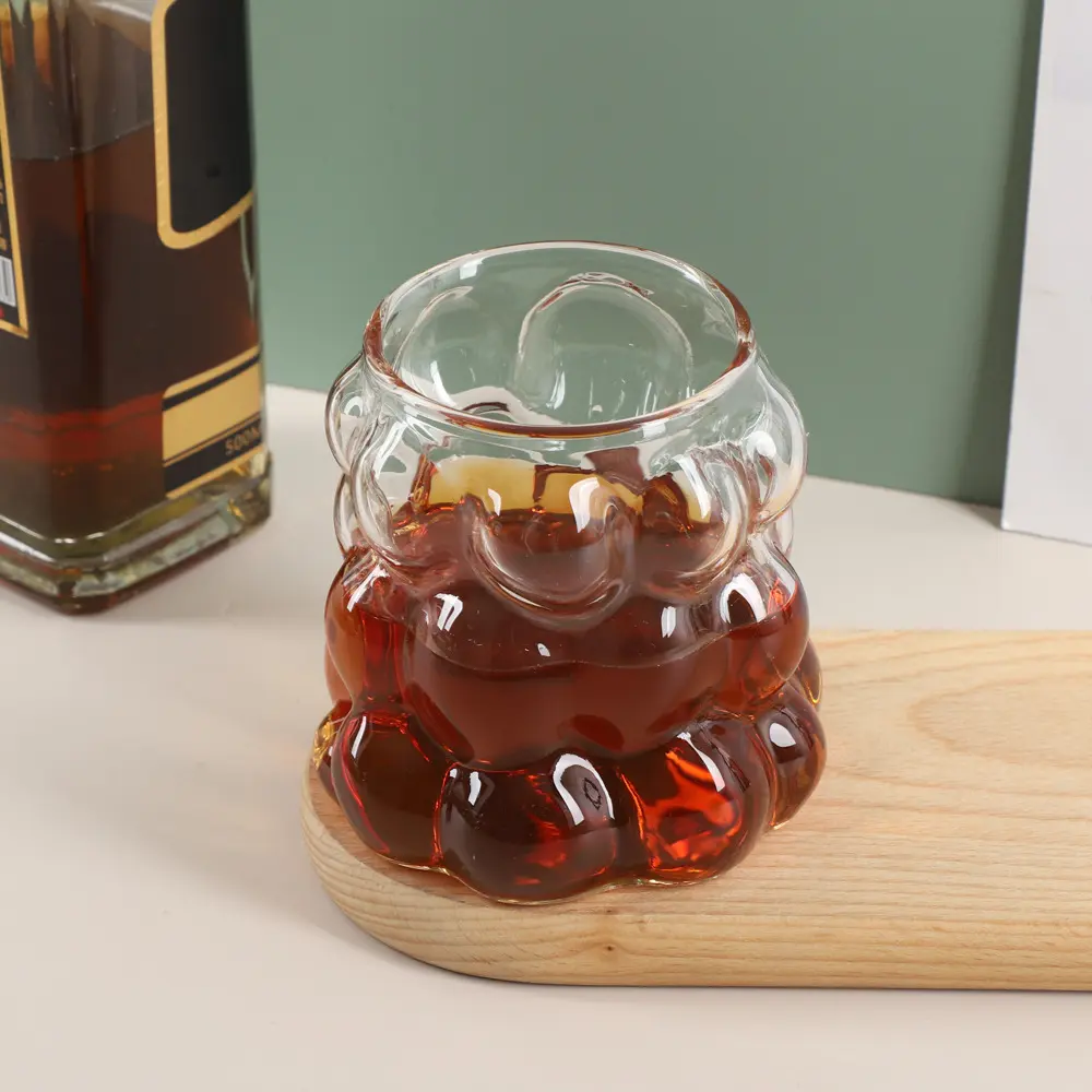 Unique Bubble Shaped Glass Mug