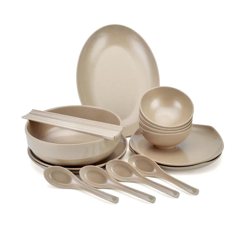 Elegant Beige Dinnerware Set