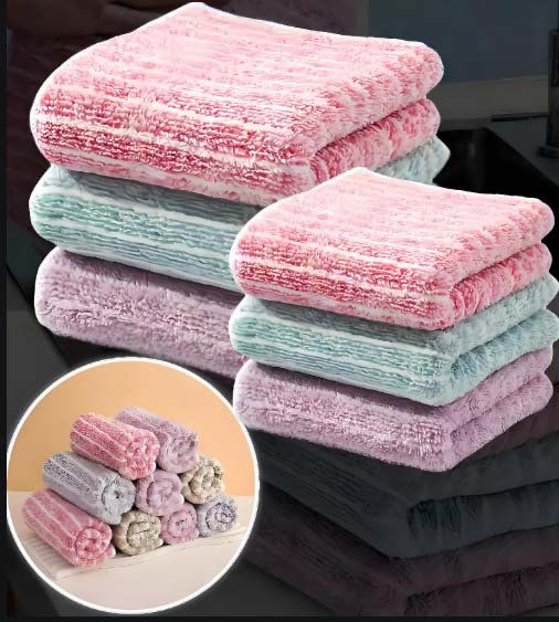 Plush Microfiber Towels
