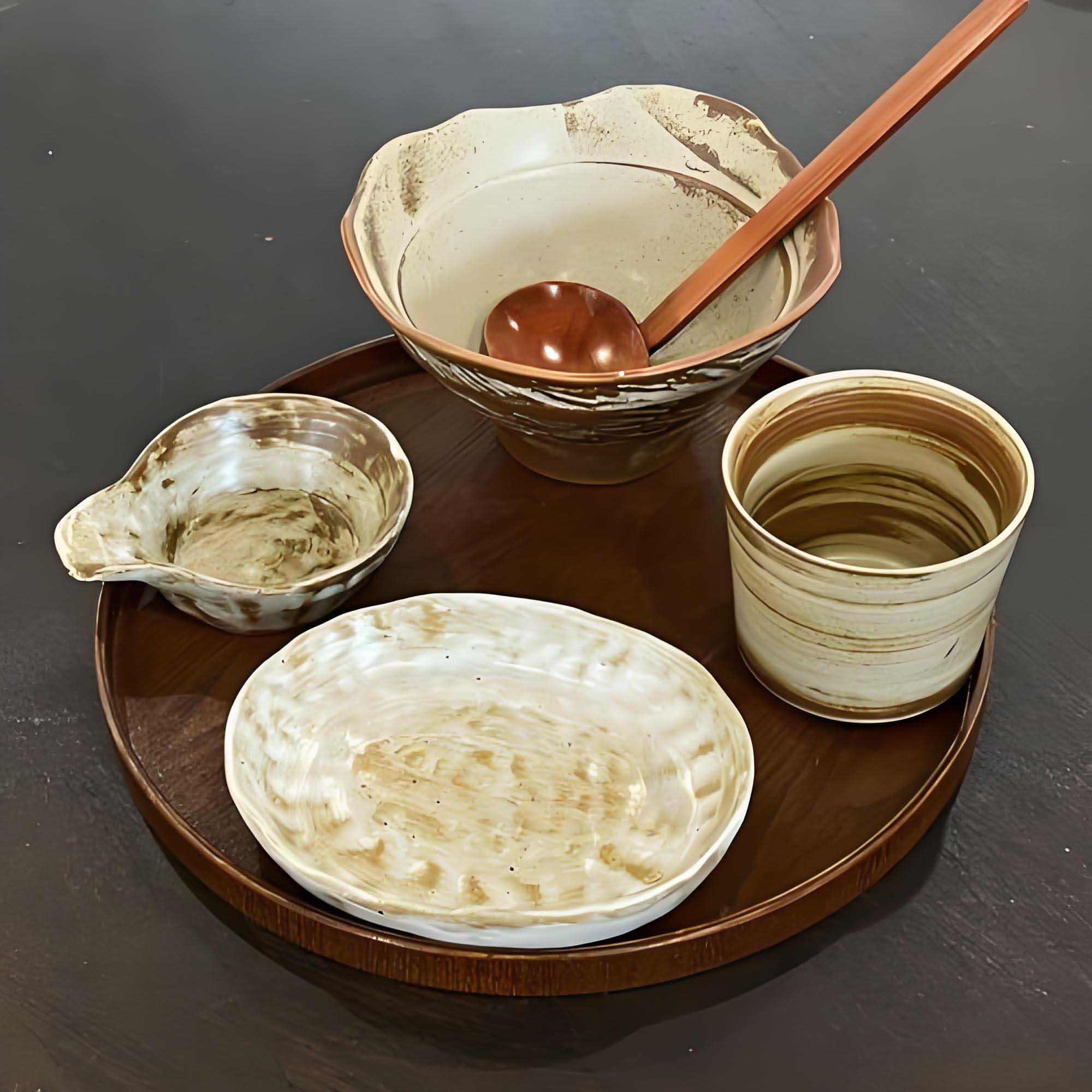 Handcrafted Ceramic Dinnerware Set