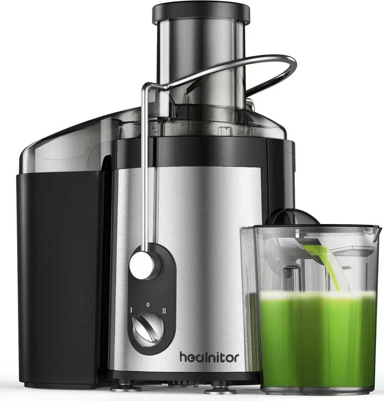 800W Centrifugal Juicer Machines Vegetable and Fruit with 3" Wide Chute, Juice Extractor with 2 Speeds, Easy to Clean, Anti-Drip, BPA Free