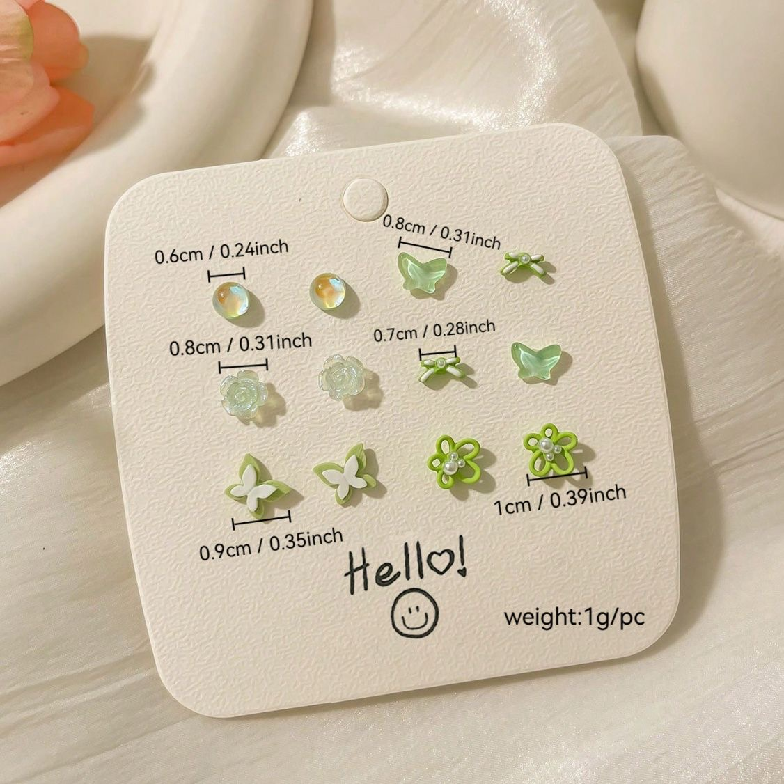 Dainty and Fuzzy Studs--Blind Bag 