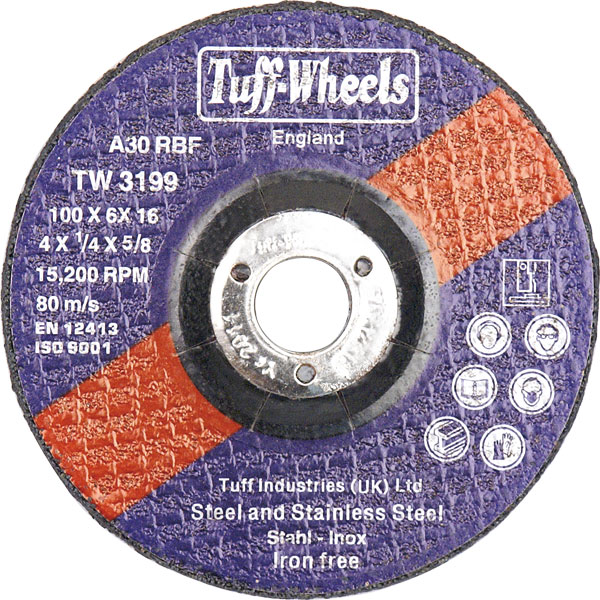 Tuff Wheels A30 RBF Grinding Disc