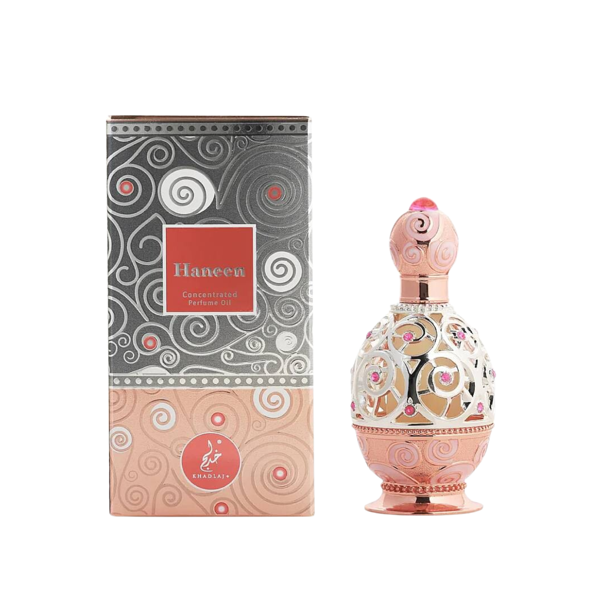 HAREEM HANEEN (ORANGE/SILVER) OIL-20ML