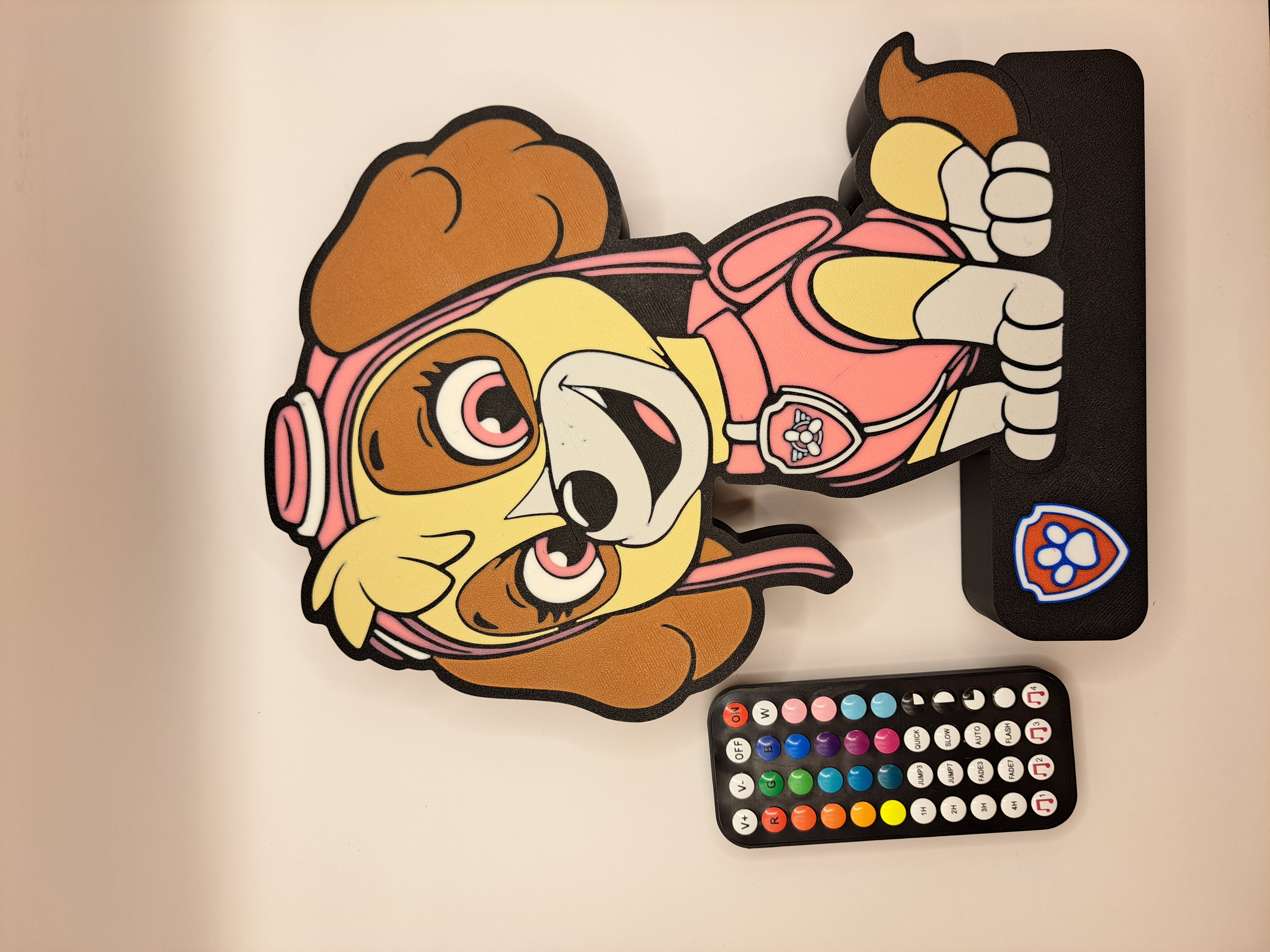 Šunyčių patrulis – Skye naktinė lempa