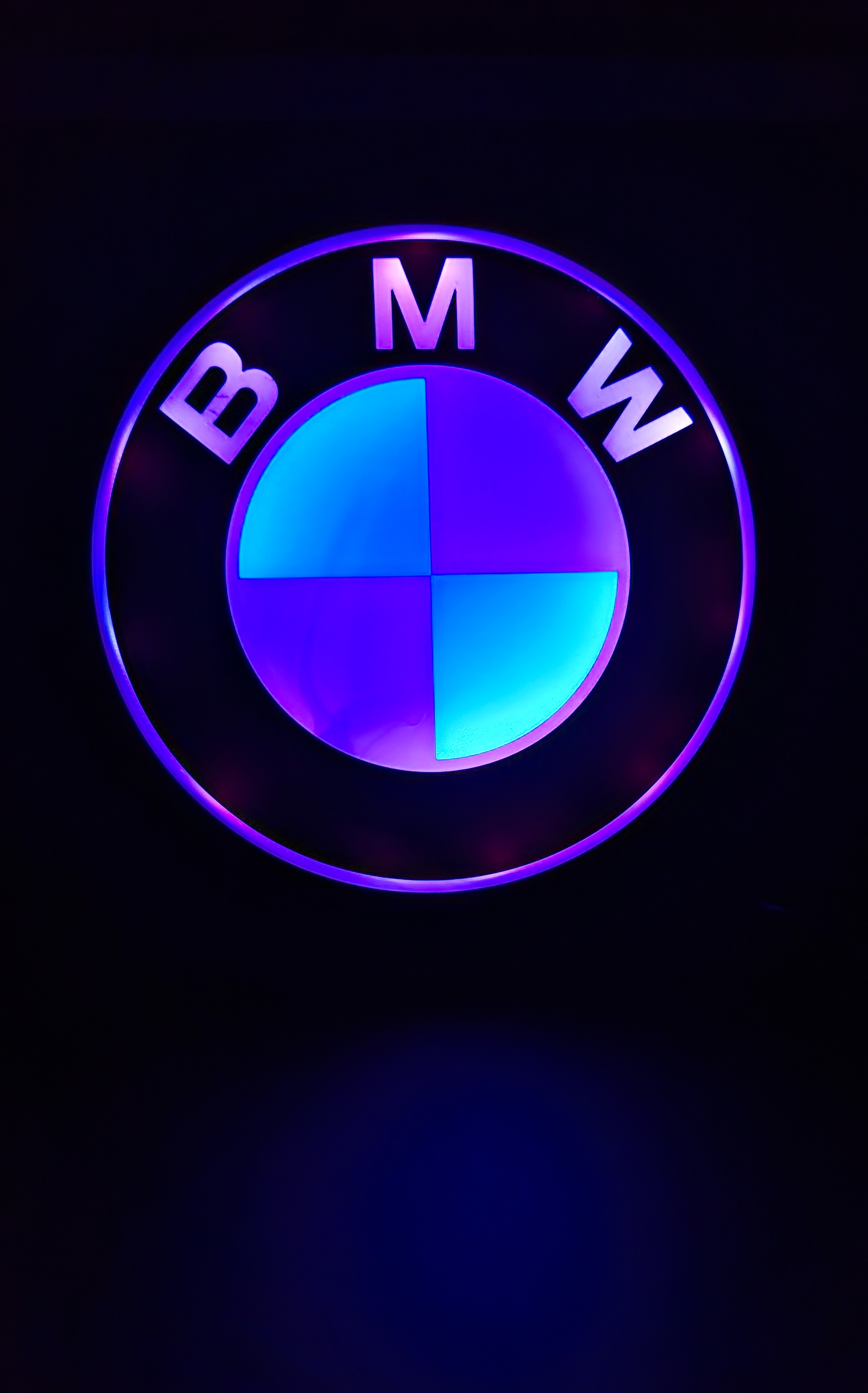 BMW logotipo LED lempa