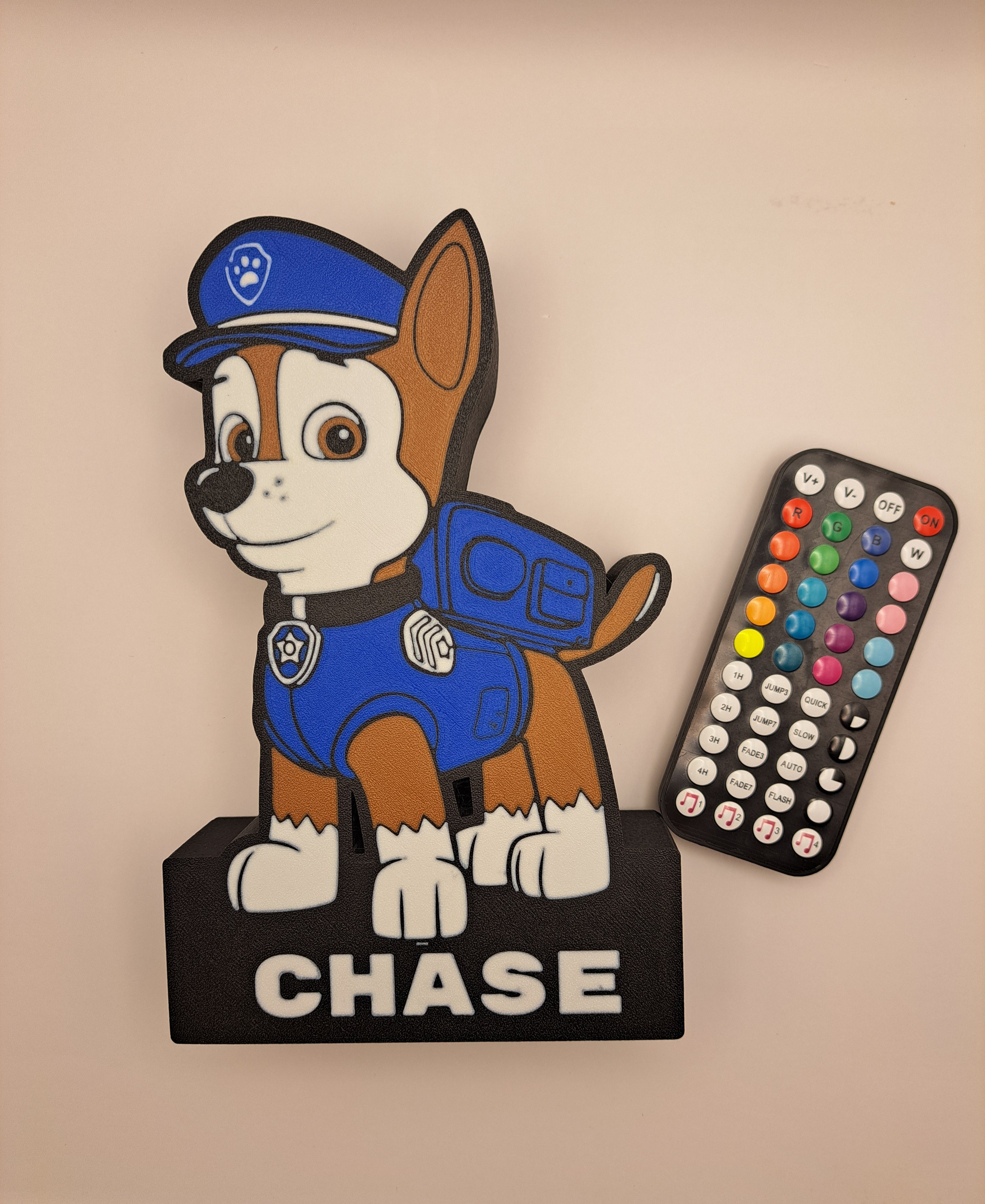 Šunyčių patrulis – Chase naktinė lempa