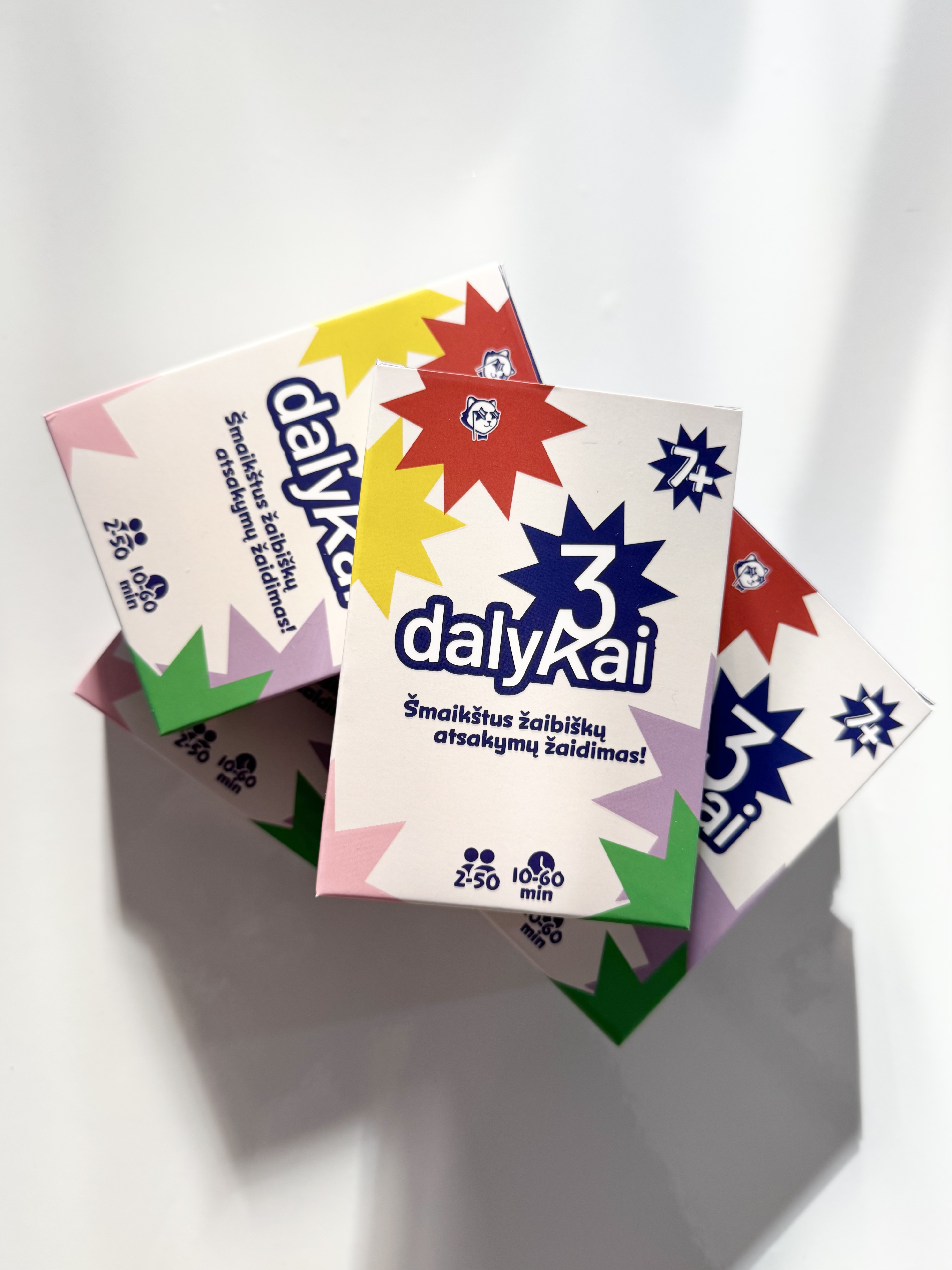 Šmaikštus žaidimas "3 dalykai"