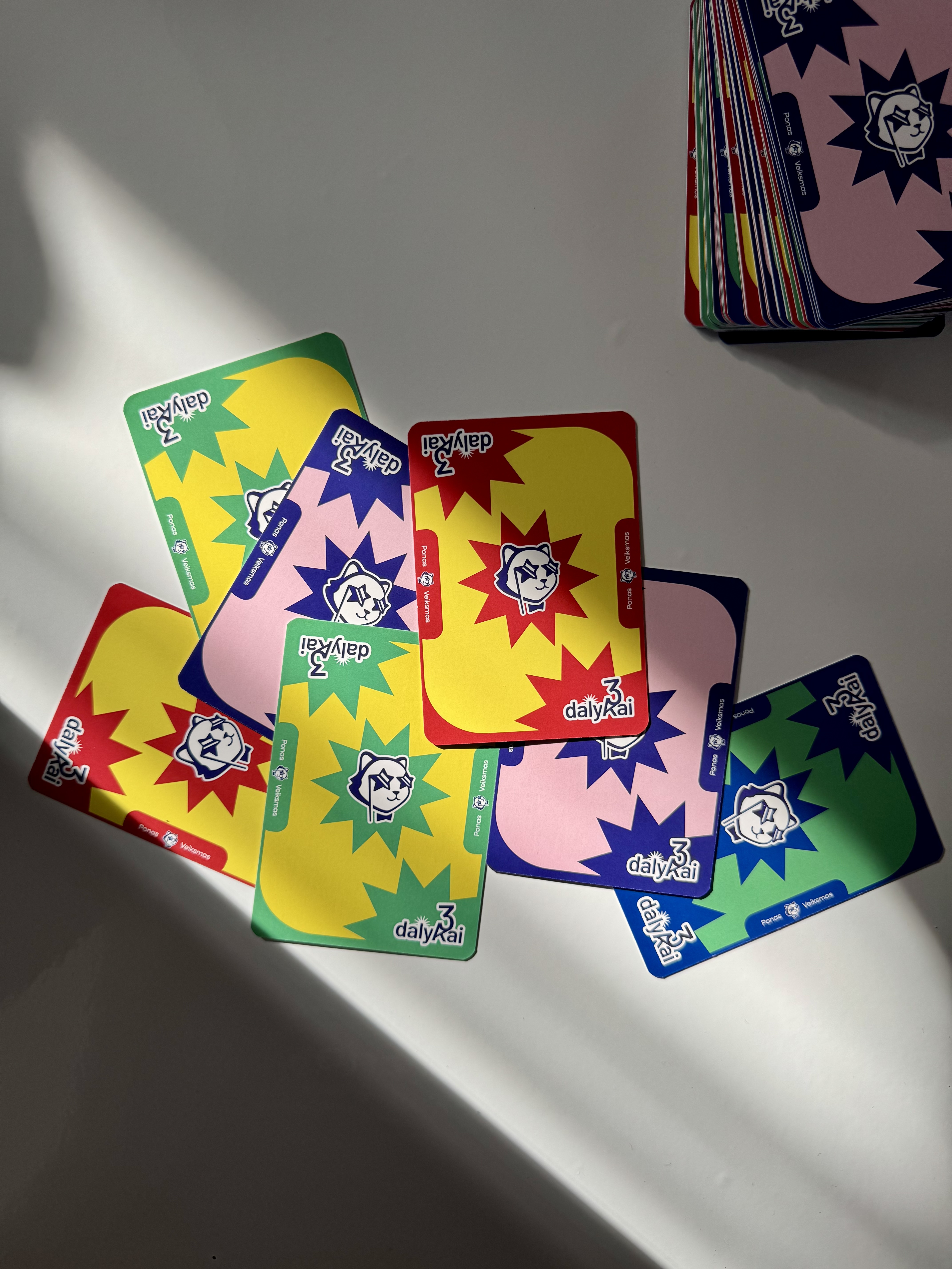 Šmaikštus žaidimas "3 dalykai"