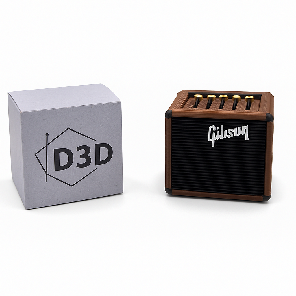 Porta púas guitarra.