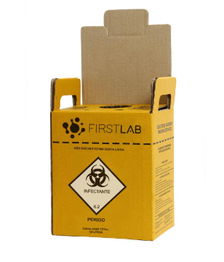 Caixa Coletora de Perfurocortantes