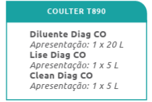 REAGENTES (COULTER T890)