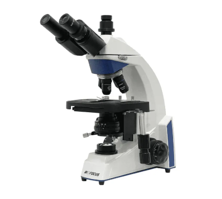 Microscópio Trinocular Acro. Série Blue 1600X - BLUE1600TA-L-BAT