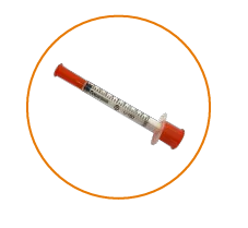 Seringa Insulina com Agulha
