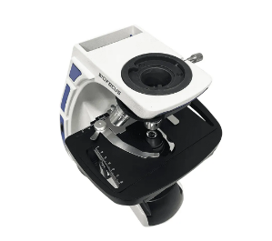 Microscópio Trinocular Plan. BLUE 1000X Ótica Infinita - BLUE1000-T-I-L-BI