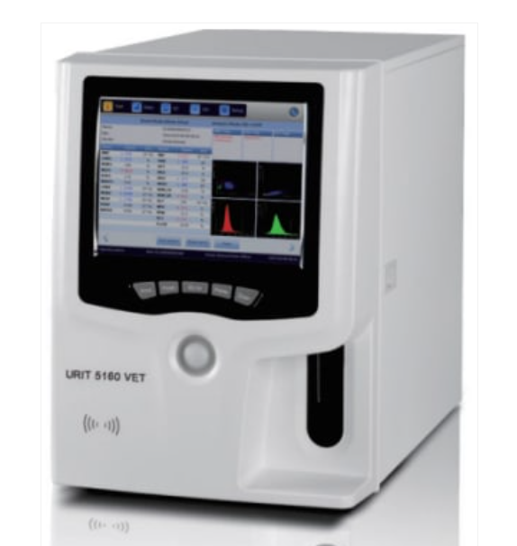 ANALISADOR VETERINÁRIO HEMATOLÓGICO SEMI-AUTOMÁTICO DE 5 PARTES URIT 5160 (VET)