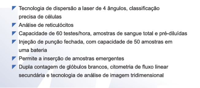 ANALISADOR VETERINÁRIO HEMATOLÓGICO AUTOMÁTICO DE 5 PARTES URIT 5380 VET